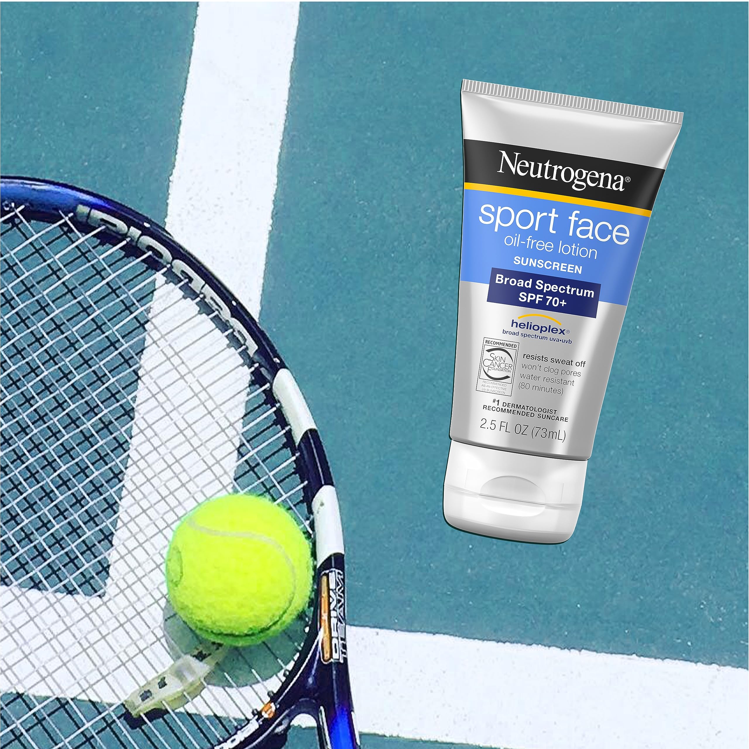 Foto 4 | Protector Solar Neutrogena Sport Face Spf 70+ 75 Ml Sin Aceite - Venta Internacional.