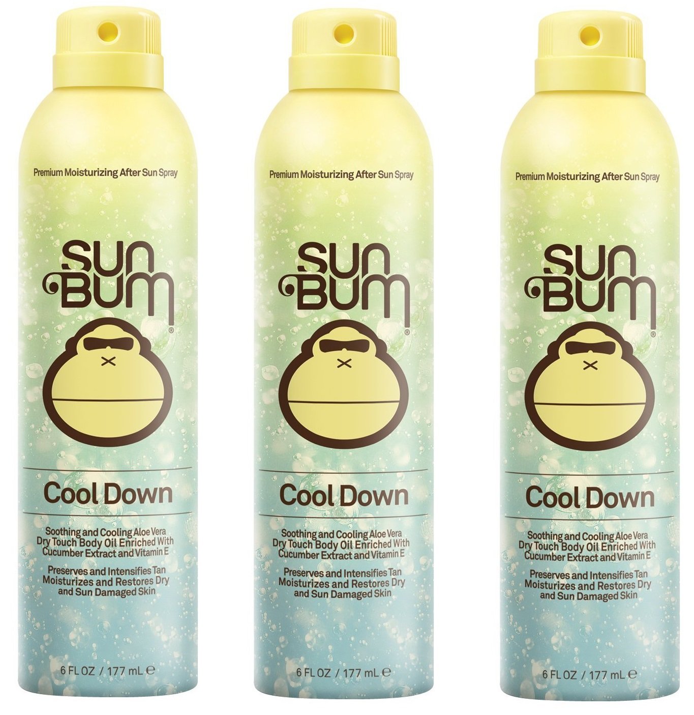 Foto 2 pulgar | Spray Hidratante Para Después Del Sol Sun Bum Cool Down, 177 Ml, Paquete De 3 - Venta Internacional.