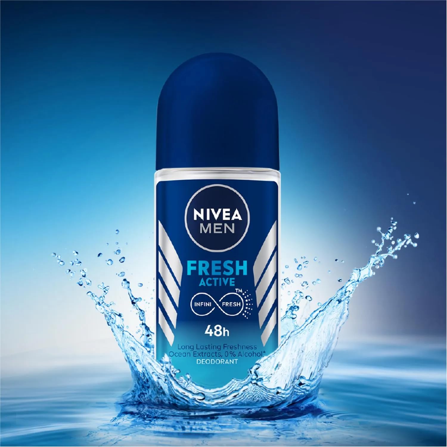Foto 7 pulgar | Desodorante Nivea Men Fresh Active Roll On, 50 Ml, 48 Horas (paquete De 3) - Venta Internacional.