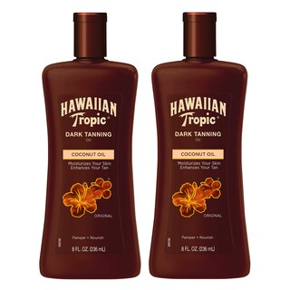 Foto 1 | Aceite Hidratante Para El Cuidado Solar Hawaiian Tropic Dark Tanning 240 Ml - Venta Internacional.