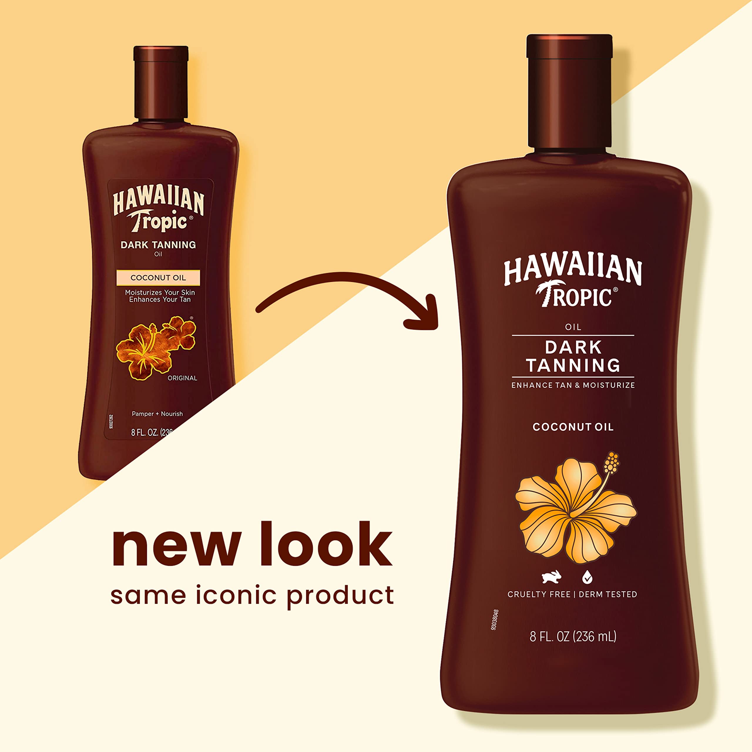 Foto 3 pulgar | Aceite Hidratante Para El Cuidado Solar Hawaiian Tropic Dark Tanning 240 Ml - Venta Internacional.