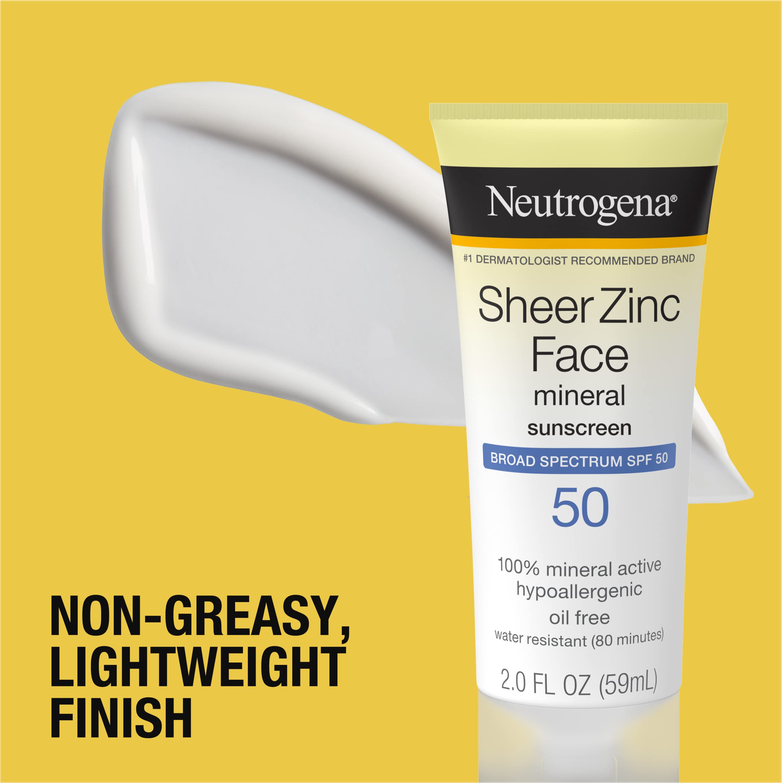 Foto 6 pulgar | Protector Solar Neutrogena Sheer Zinc Oxide Spf 50 60 Ml - Venta Internacional.