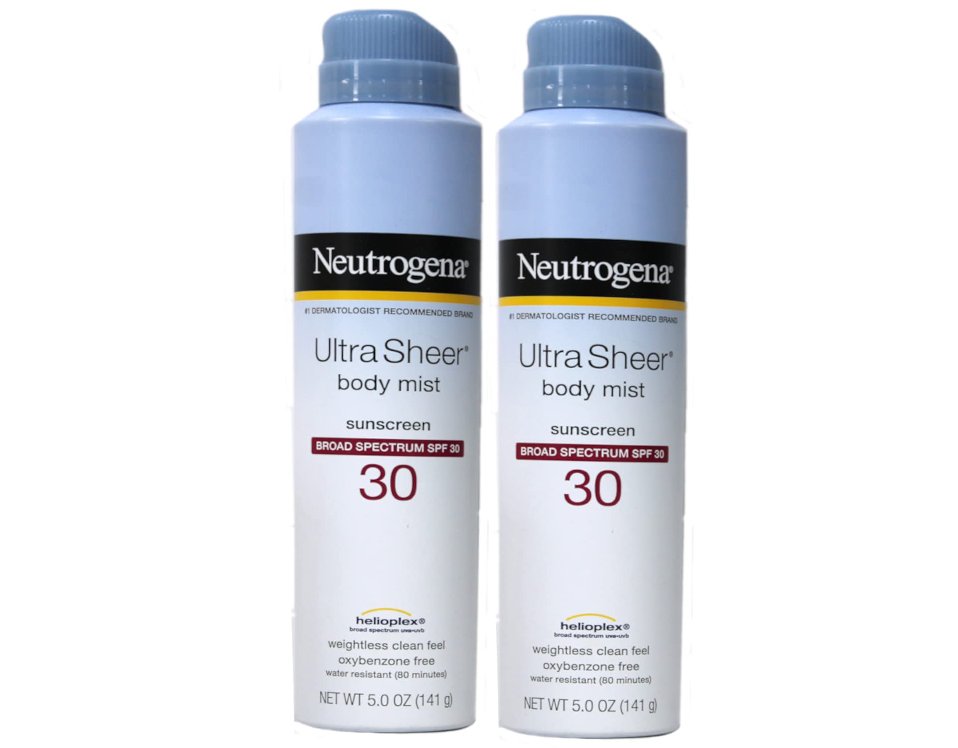 Crema Solar Neutrogena Ultra Sheer Body Mist Spf 30 150 Ml (x2) - Venta Internacional.