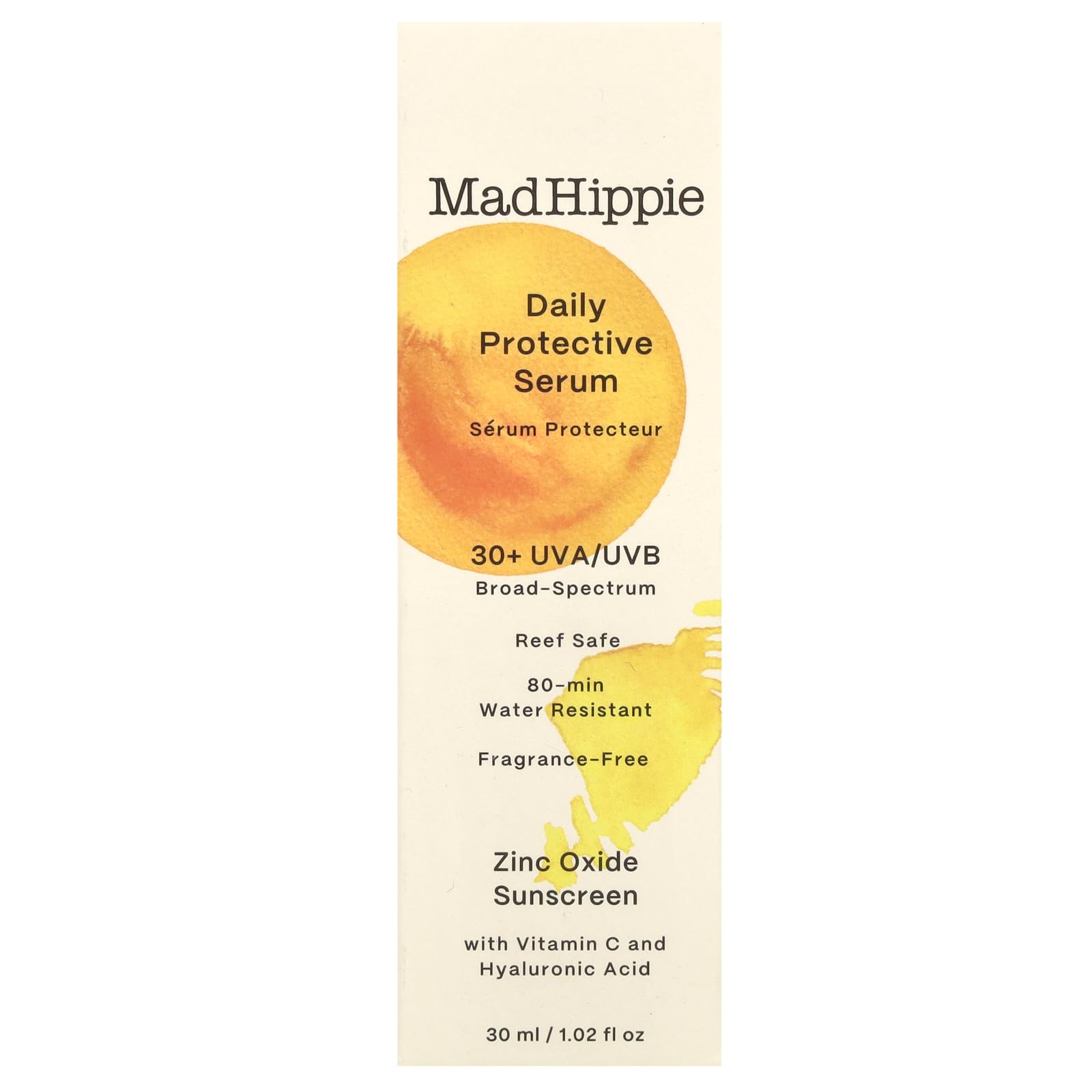 Foto 3 pulgar | Sérum Protector Diario Sunscreen Mad Hippie 30 Spf 30 Ml - Venta Internacional.