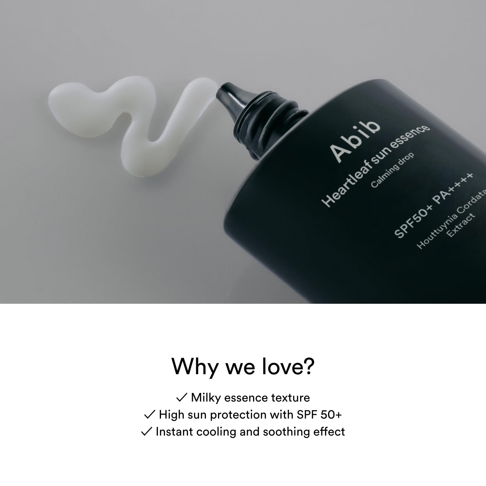 Foto 4 pulgar | Gota Calmante Abib Heartleaf De Sun Essence, 50 Ml, Con Factor De Protección Solar - Venta Internacional.