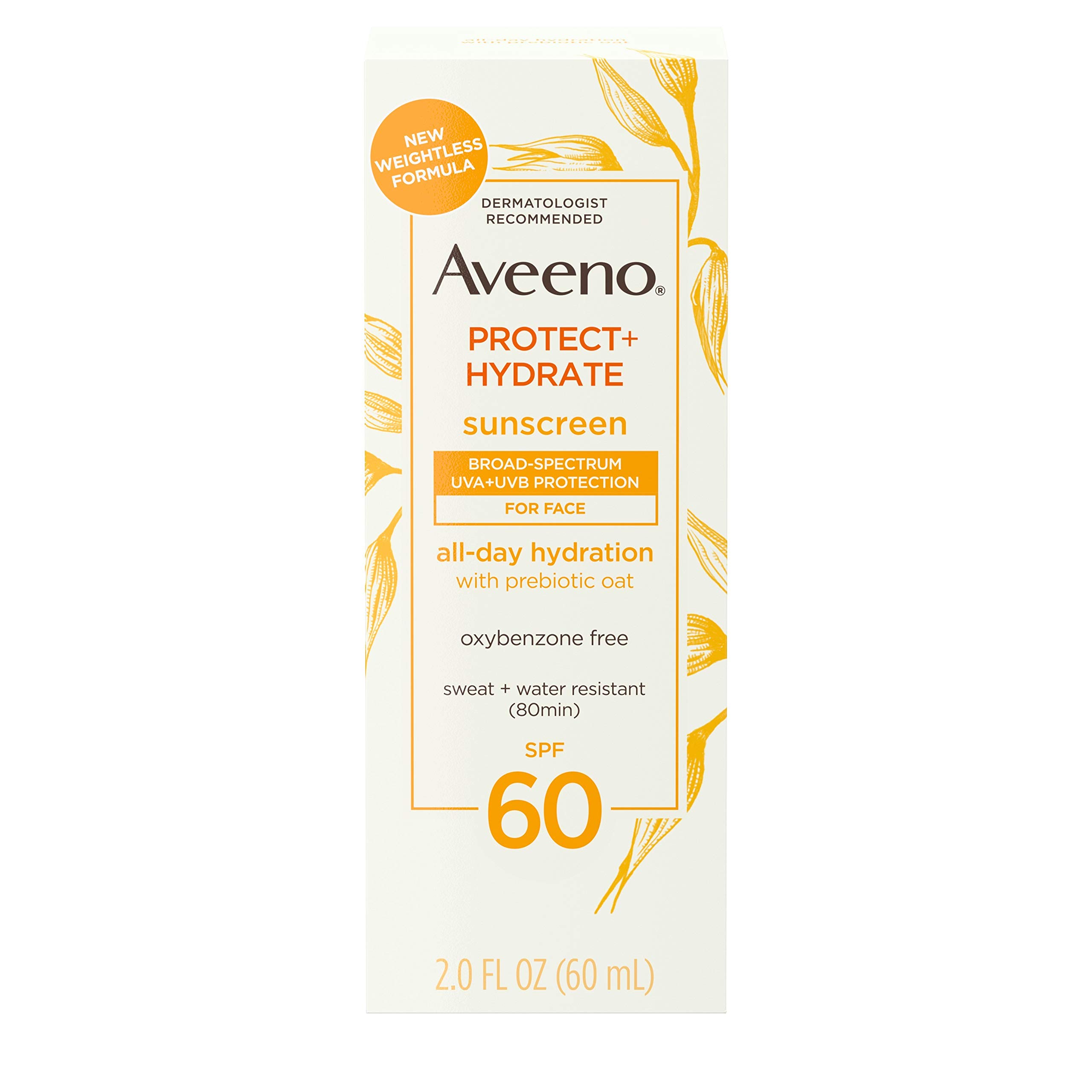 Foto 7 pulgar | Protector Solar Aveeno Protect + Hydrate Spf 60 60 Ml Para Piel Sensible - Venta Internacional.