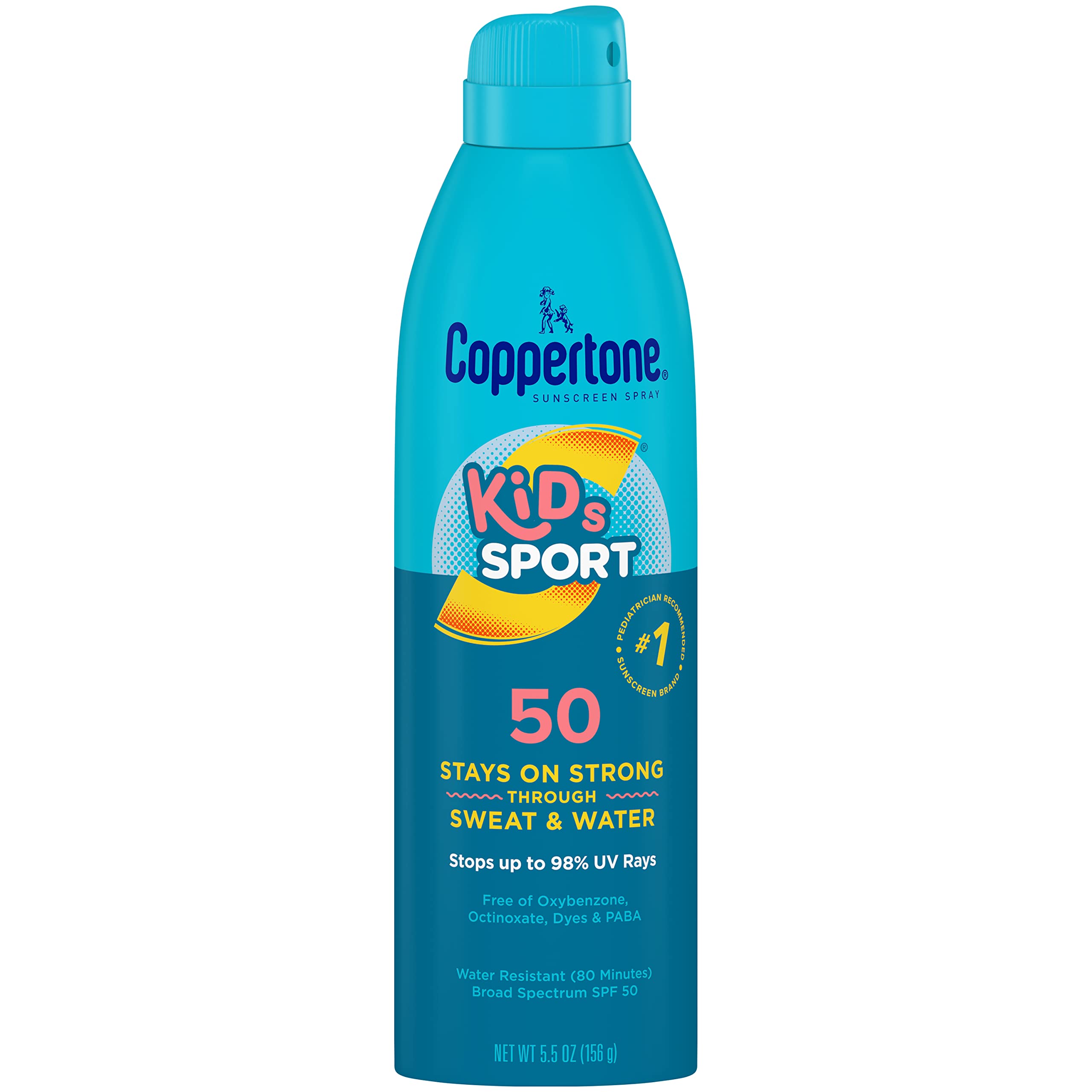 Foto 2 pulgar | Protector Solar En Aerosol Coppertone Sport Kids Spf 50 163 Ml - Venta Internacional.