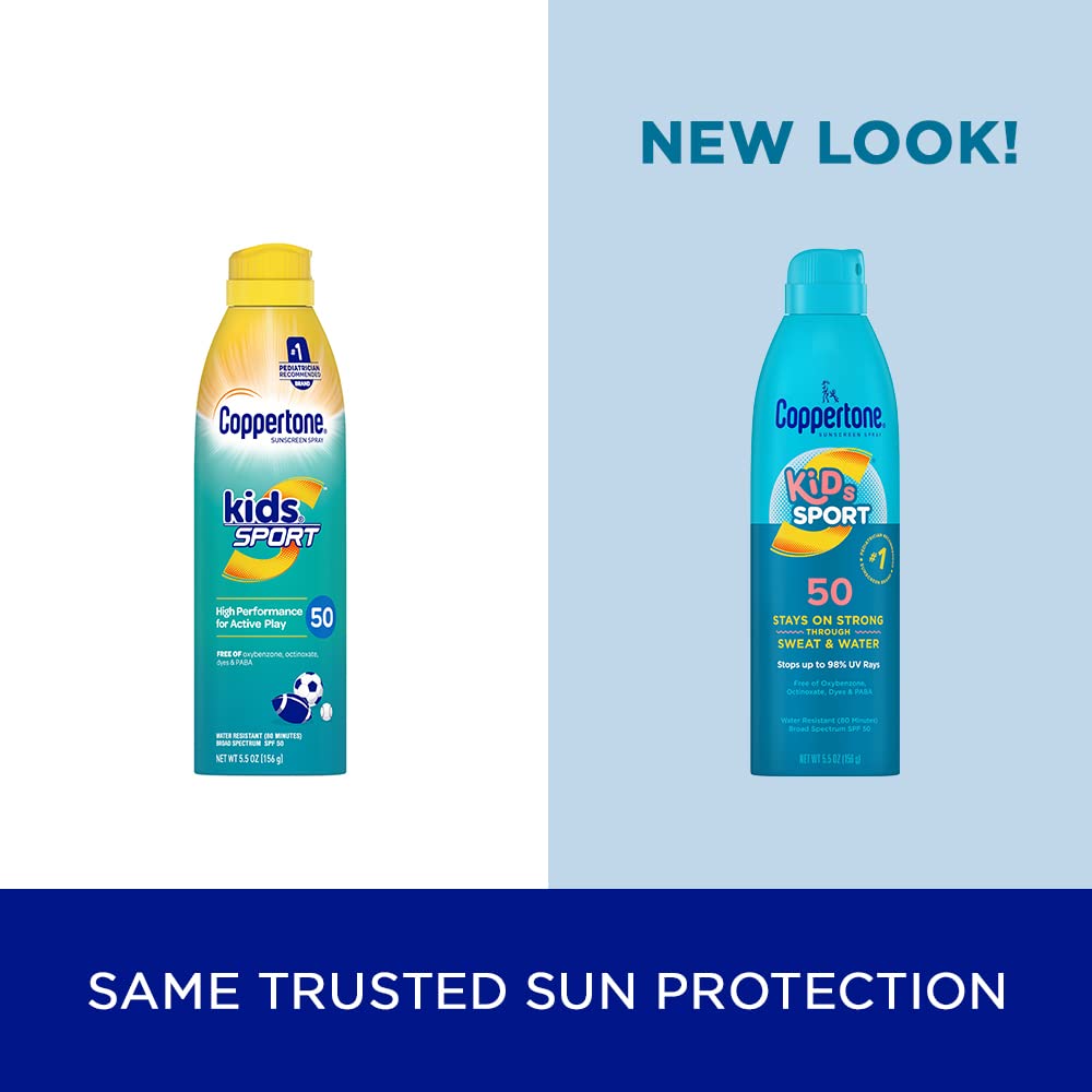 Foto 3 pulgar | Protector Solar En Aerosol Coppertone Sport Kids Spf 50 163 Ml - Venta Internacional.