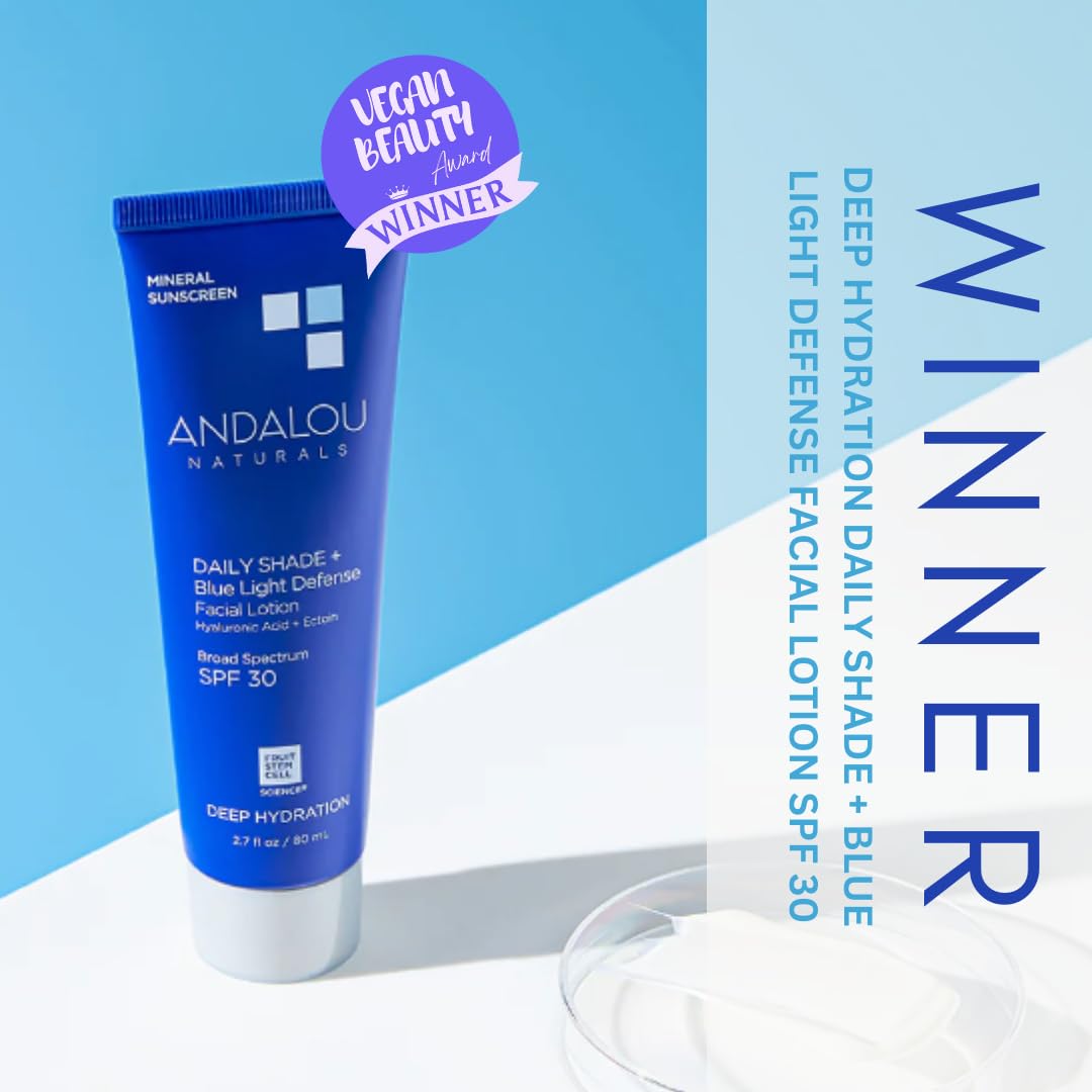 Foto 7 pulgar | Protector Solar Andalou Naturals Spf 30 Daily Shade 80 Ml - Venta Internacional.