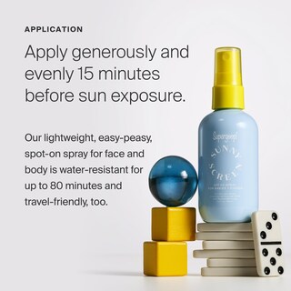Foto 4 | Protector Solar Supergoop! Spray Sunnyscreen 100% Mineral Con Factor De Protección 50 - Venta Internacional.