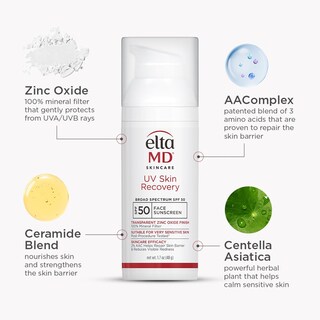Foto 6 | Protector Solar Eltamd Uv Skin Recovery Face Spf 50 Para Piel Sensible - Venta Internacional.