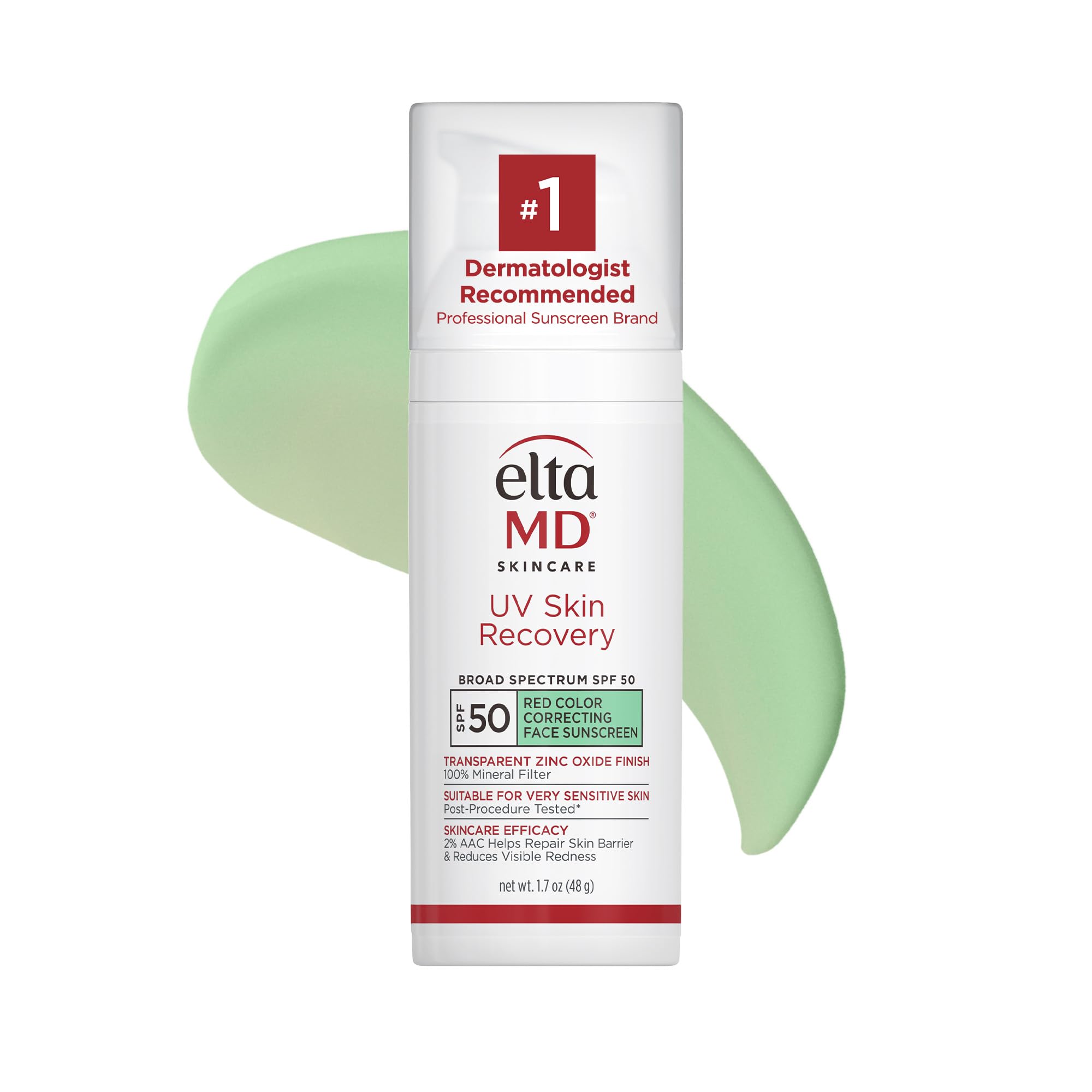 Protector Solar Eltamd Uv Skin Recovery Spf 50 Para Pieles Sensibles - Venta Internacional.