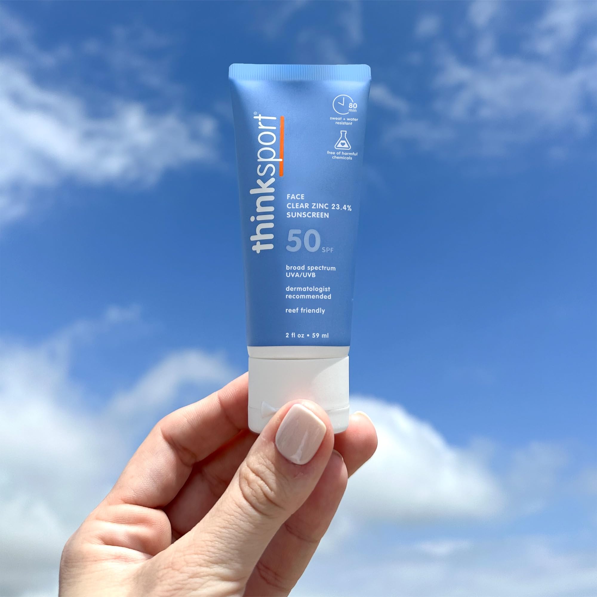 Foto 6 pulgar | Protector Solar Mineral Thinksport Spf 50 60 Ml Resistente Al Agua - Venta Internacional.