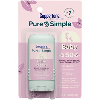 Foto 1 | Protector Solar En Barra Coppertone Pure And Simple Baby Spf 50 - Venta Internacional.
