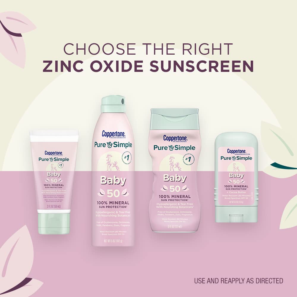 Foto 7 pulgar | Protector Solar En Barra Coppertone Pure And Simple Baby Spf 50 - Venta Internacional.
