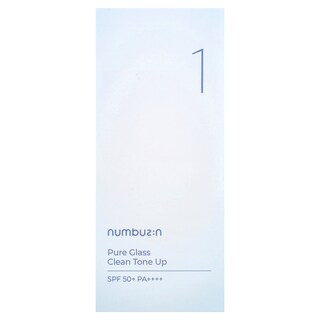 Foto 2 | Protector Solar Numbuzin Pure Glass Clean Tone Up Spf 50+ 50 Ml - Venta Internacional.