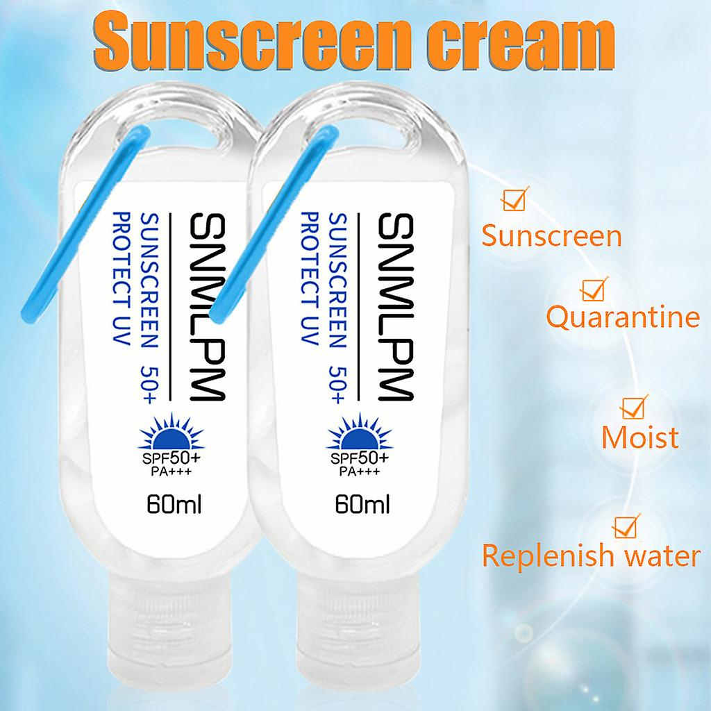 Foto 3 pulgar | Protector Solar Huoguo Portable Spf50+  Hidratante  60 Ml  2 Unidades - Venta Internacional.