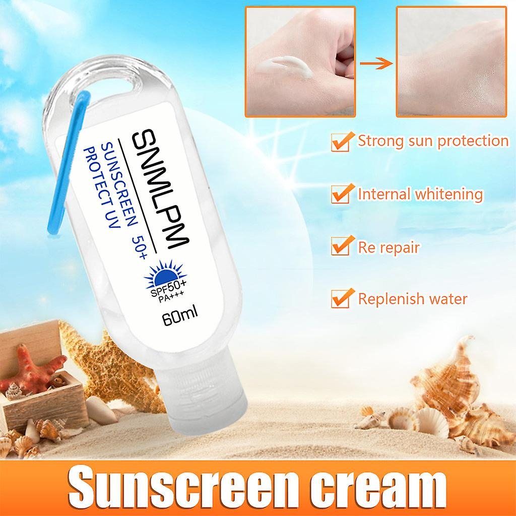 Foto 5 pulgar | Protector Solar Huoguo Portable Spf50+  Hidratante  60 Ml  2 Unidades - Venta Internacional.