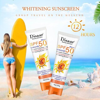 Foto 3 | Crema De Protección Solar Huoguo Blanqueadora Spf50+ Pa+ 50 Ml - Venta Internacional.