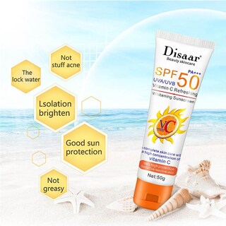 Foto 4 | Crema De Protección Solar Huoguo Blanqueadora Spf50+ Pa+ 50 Ml - Venta Internacional.