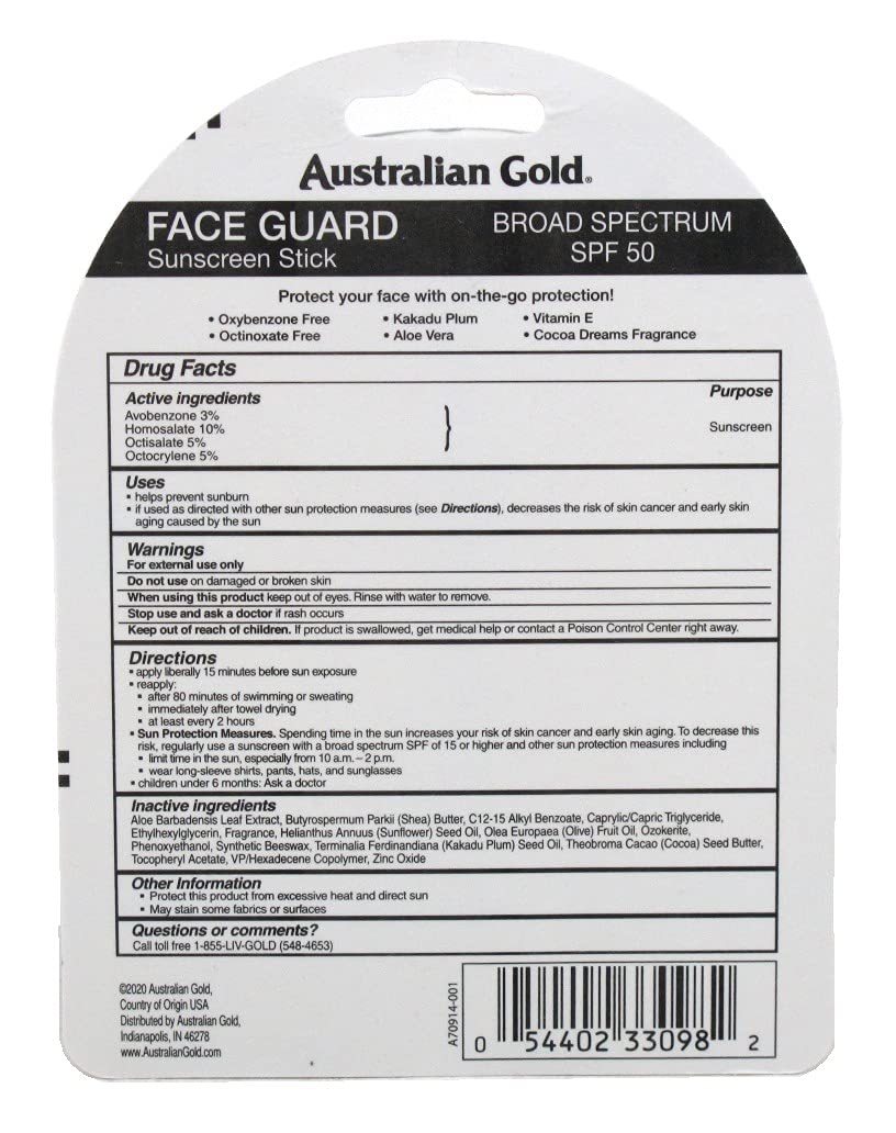 Foto 7 pulgar | Protector Facial Sunscreen Australian Gold Spf 50+  15 Ml (paquete De 2) - Venta Internacional.