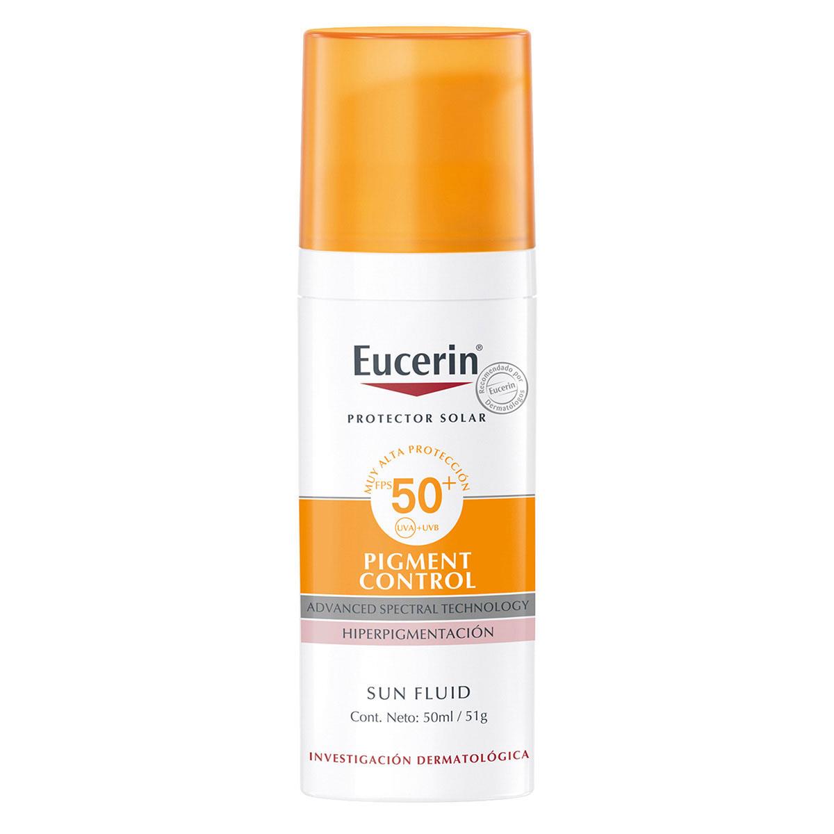 Protector Solar Fps 50 Fluid Pigment Control Eucerin de 50ml