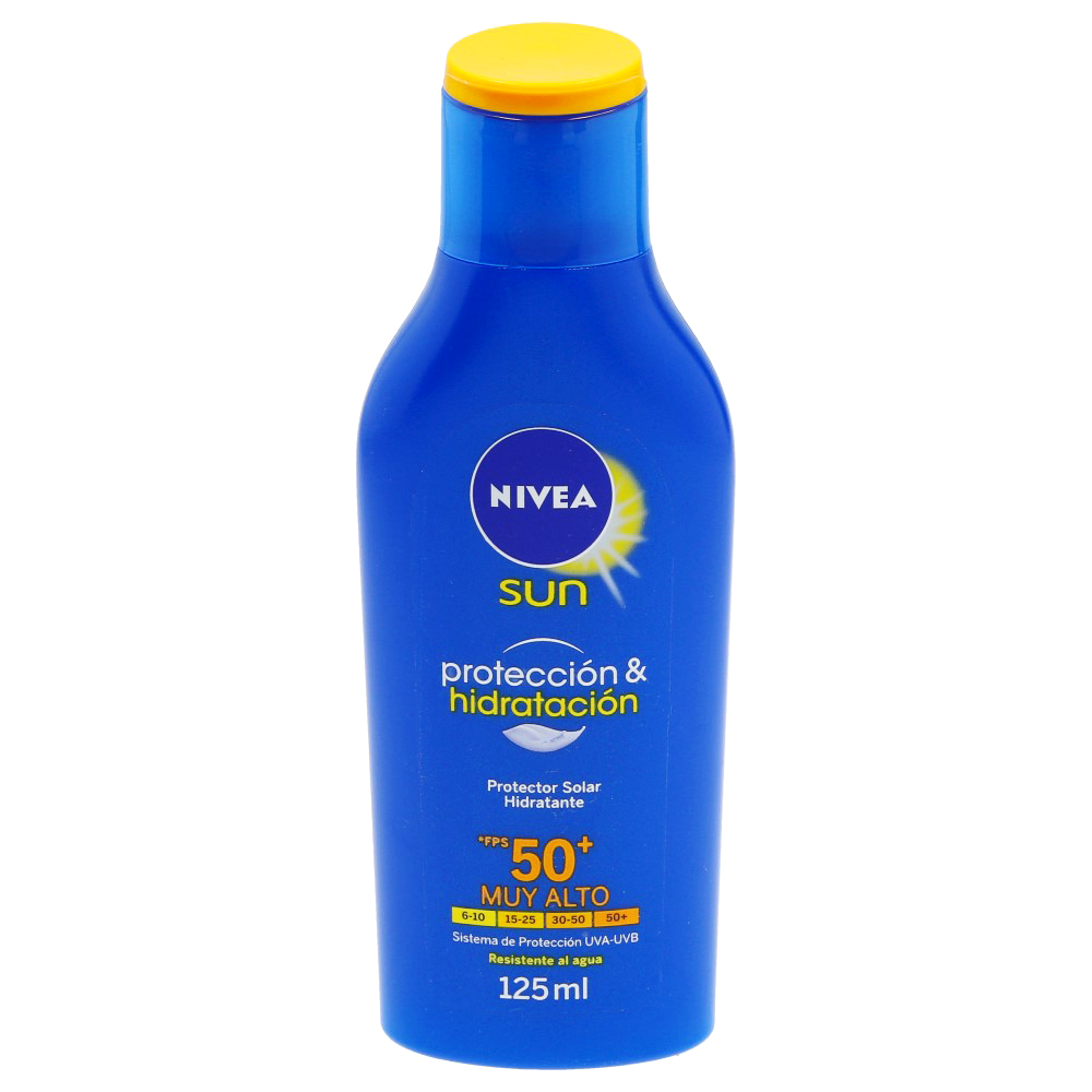 Foto 2 pulgar | Nivea Sun Protección e Hidratación Fps50 de 125ml