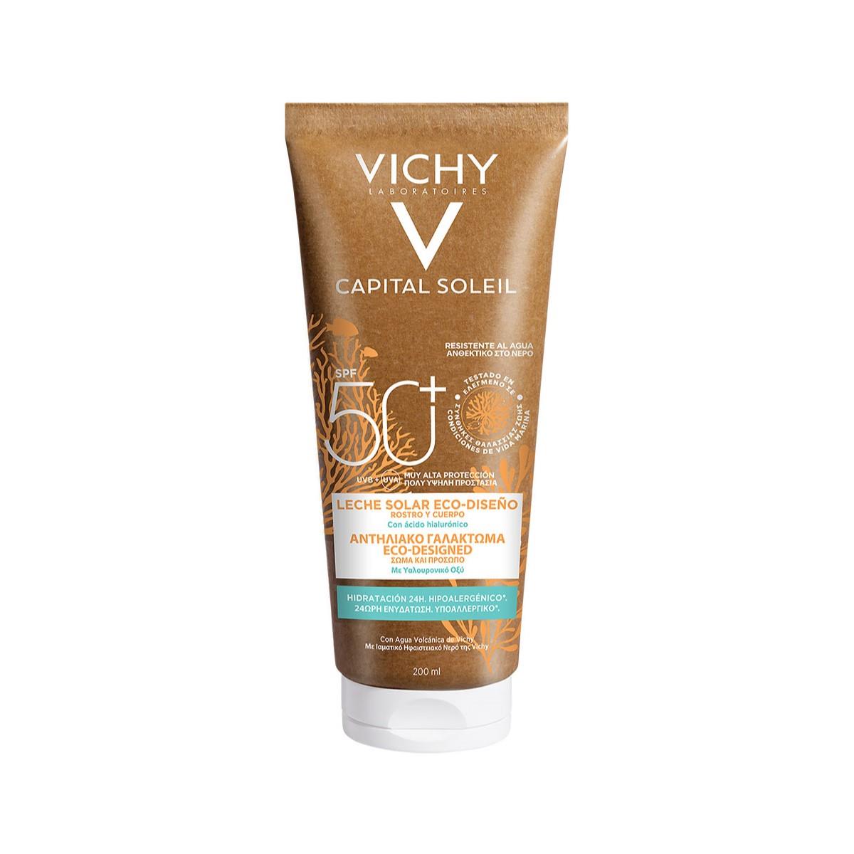 Foto 2 pulgar | Protector Vichy Capital Soleil Corporal Eco-milk 200ml