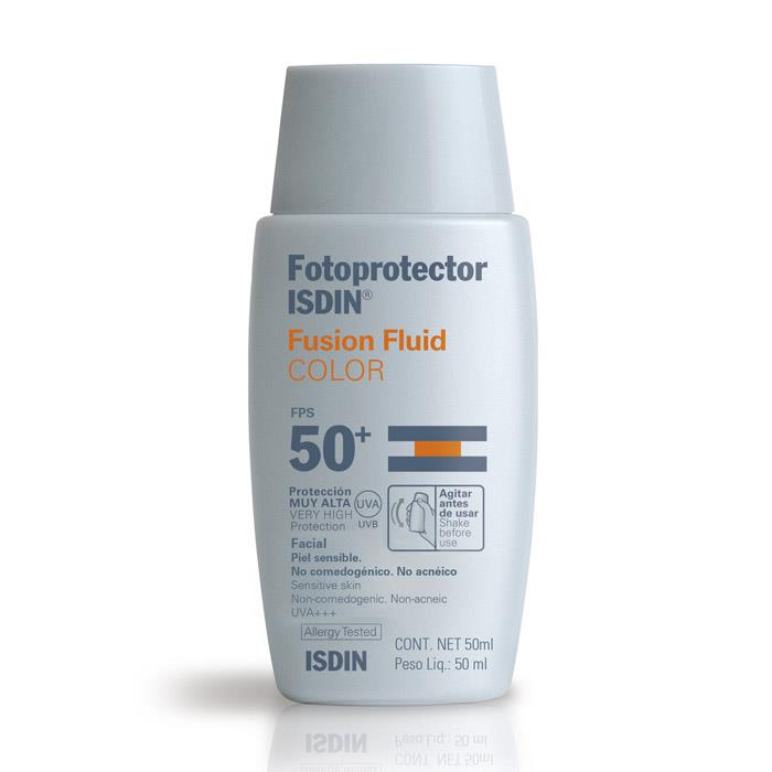 Foto 2 pulgar | Fotoprotector Fusion Fluid Color Isdin Fps50+ 50ml