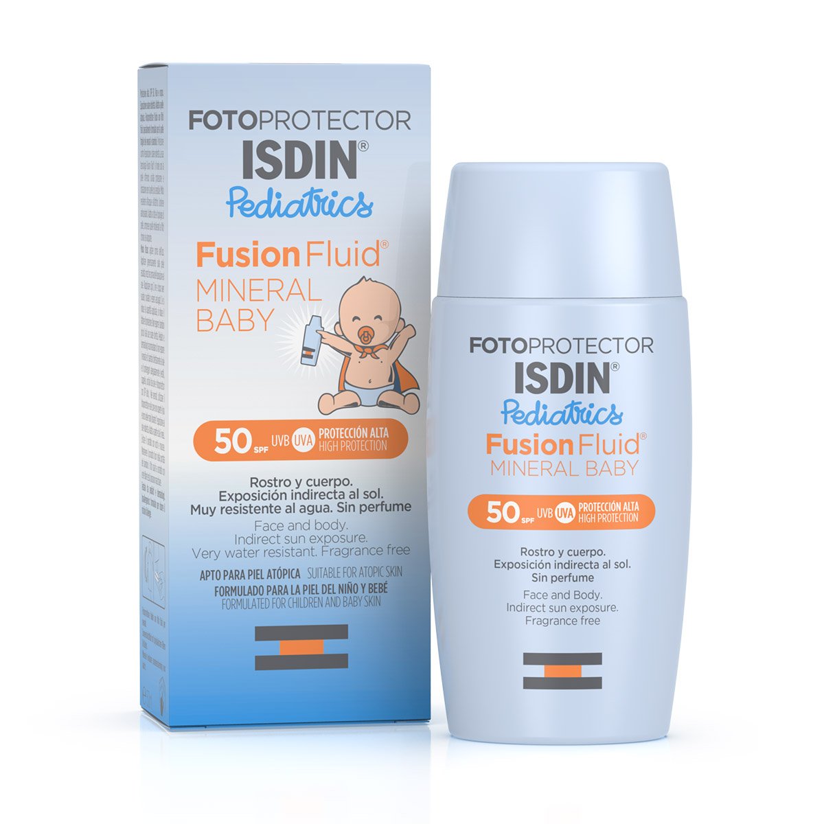 Foto 2 pulgar | Fotoprotector Mineral Pedriatrics Para Rostro y Cuerpo Isdin 50ml