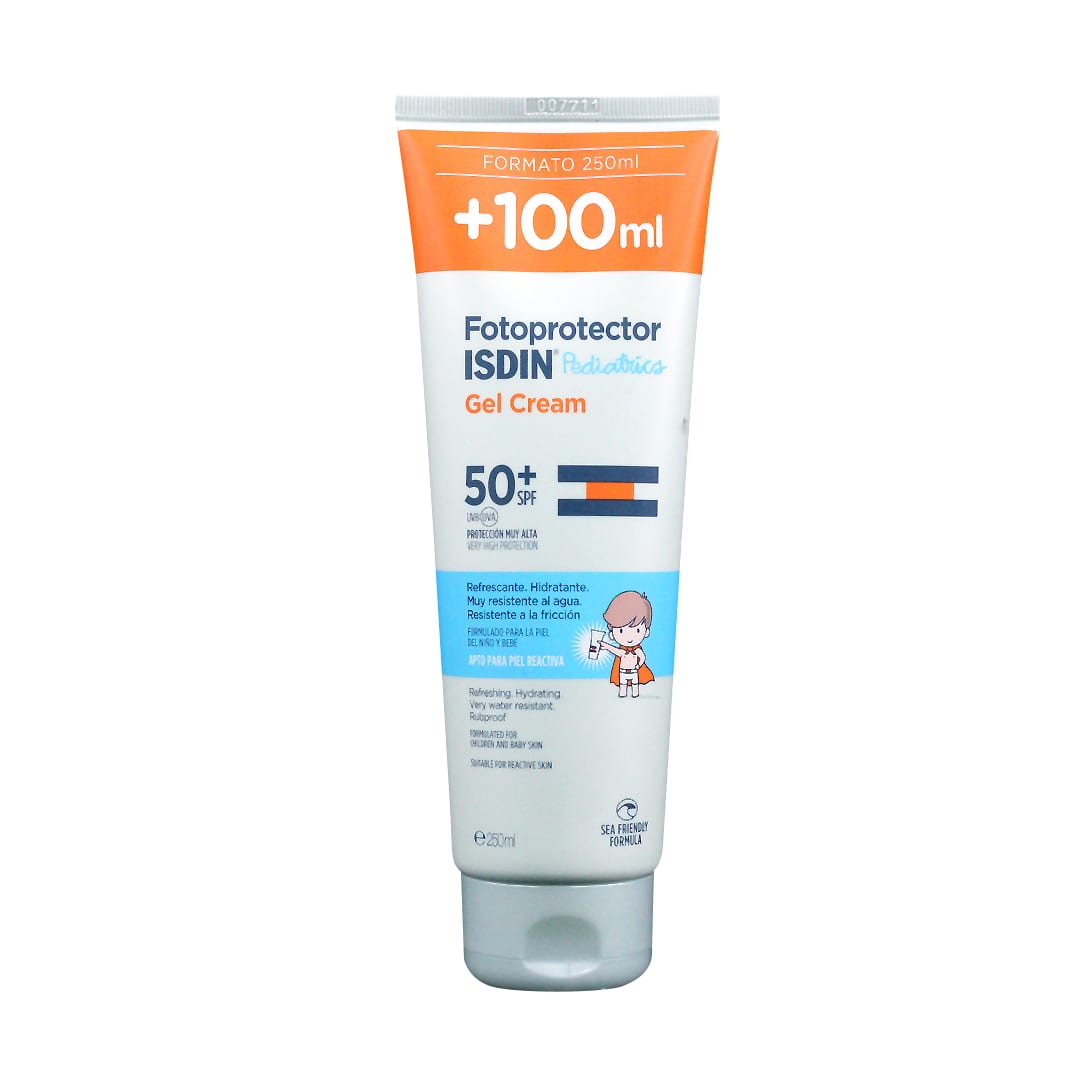 Fotoprotector Pediátrico Gel Crema Fps 50+ Isdin 250ml