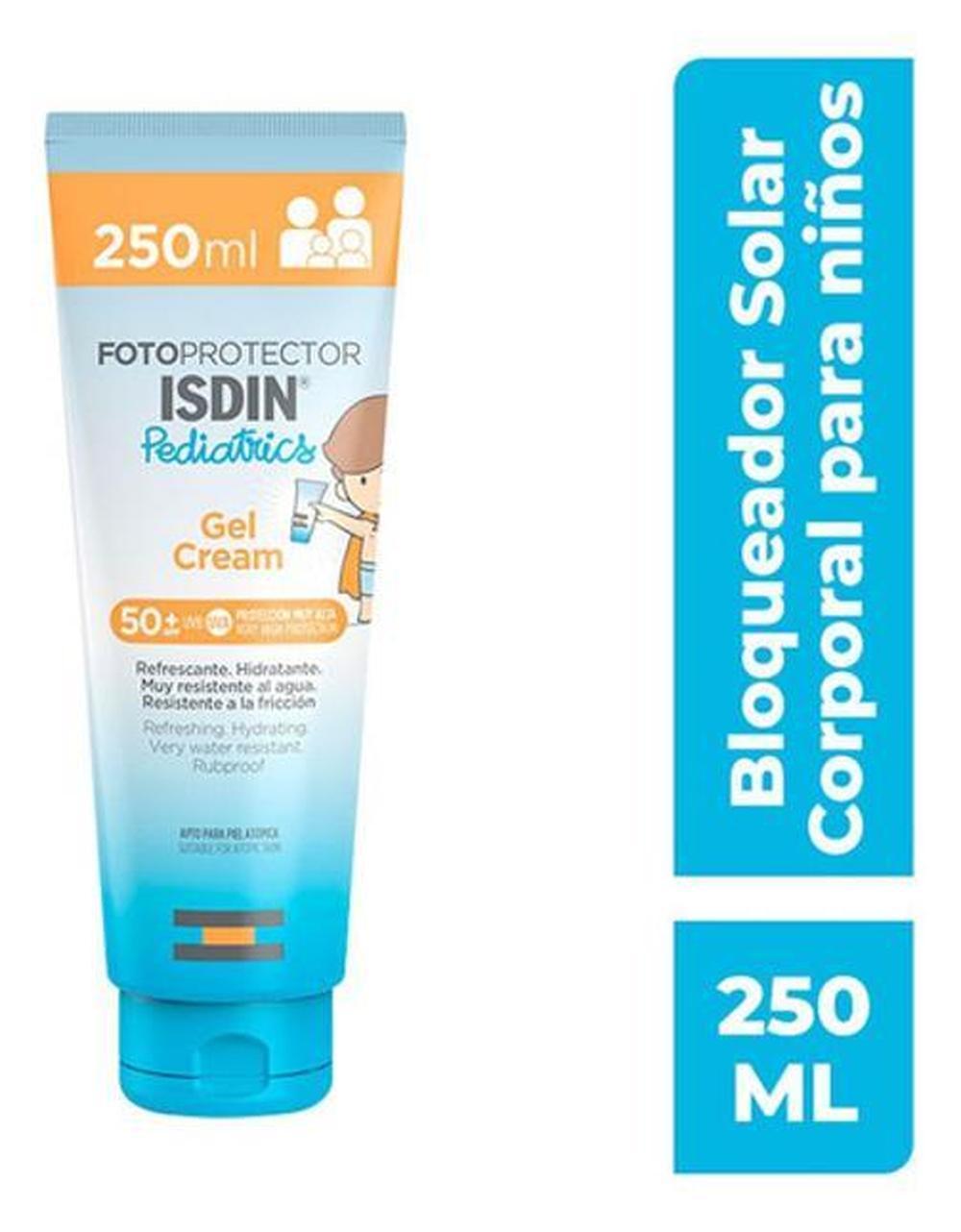 Foto 4 pulgar | Fotoprotector Pediátrico Gel Crema Fps 50+ Isdin 250ml