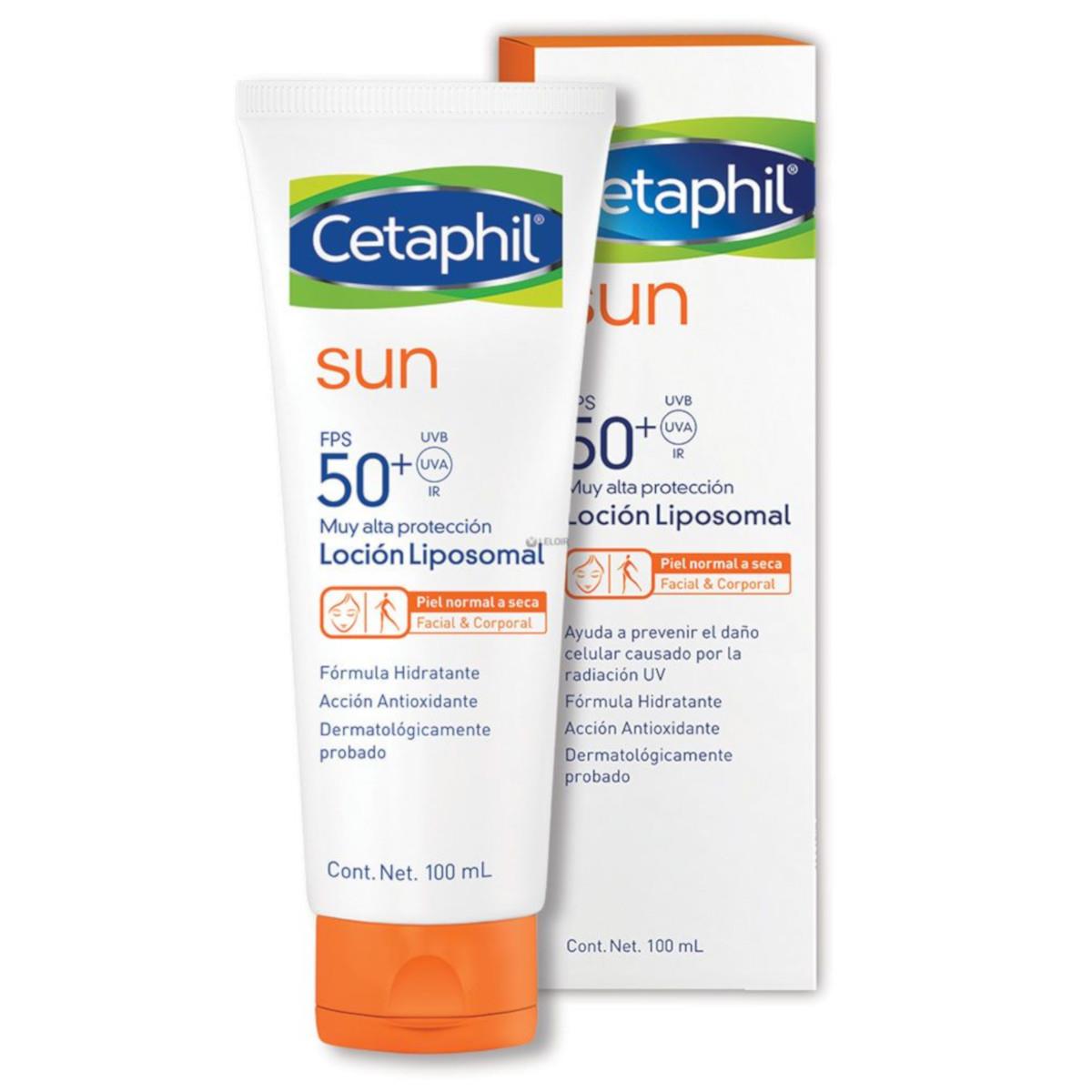 Foto 2 pulgar | Protector Solar Cetaphil Sun FPS50+ Loción 100mL