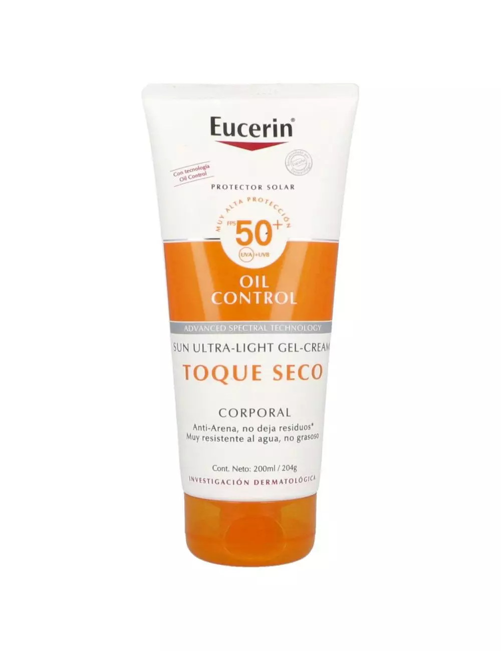 Foto 2 pulgar | Protector Solar Eucerin Sun Oil Control Dry Touch 200 ml