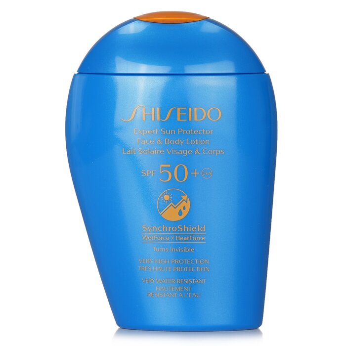 Foto 2 pulgar | Loción Protectora Solar Shiseido Expert Spf 50+ Uva 150 Ml - Venta Internacional.