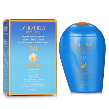 Foto 4 pulgar | Loción Protectora Solar Shiseido Expert Spf 50+ Uva 150 Ml - Venta Internacional.