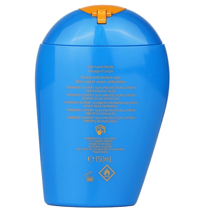 Foto 4 pulgar | Loción Protectora Solar Shiseido Expert Spf 30 Uva 150ml - Venta Internacional.