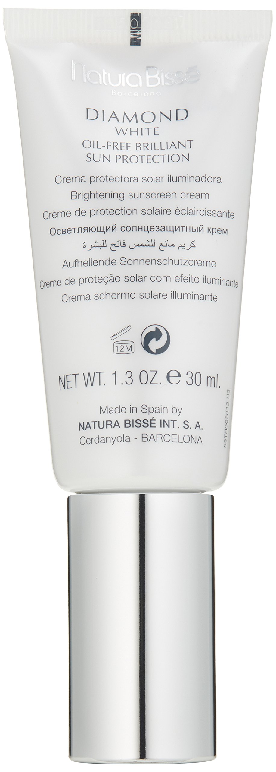 Foto 3 pulgar | Protector Solar Natura Bissé Diamond White Spf 50 Sin Aceite 30 Ml - Venta Internacional.