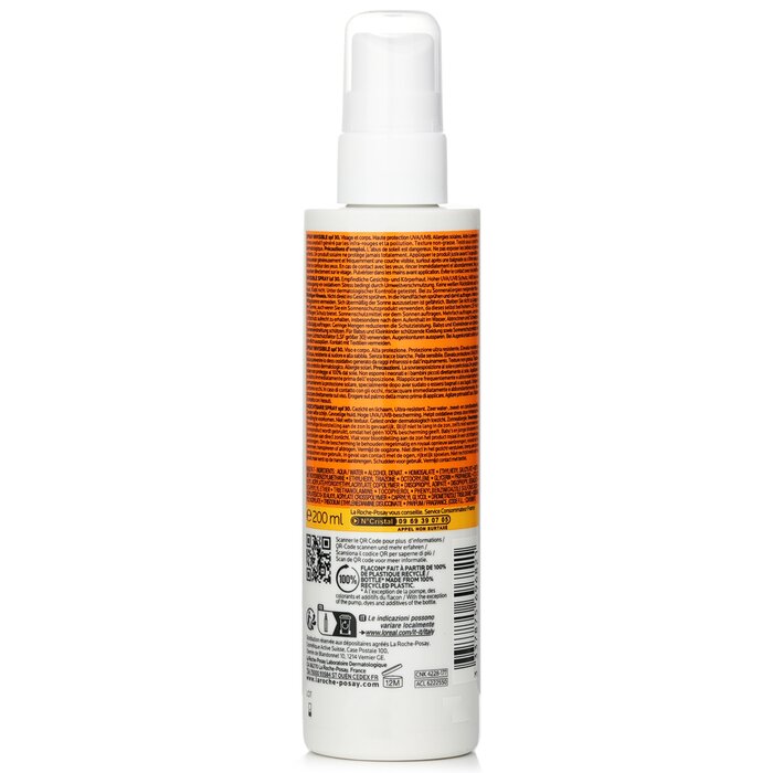 Foto 5 | Protector Solar en Aerosol La Roche Posay Anthelios Spf 30 200 ml - Venta Internacional