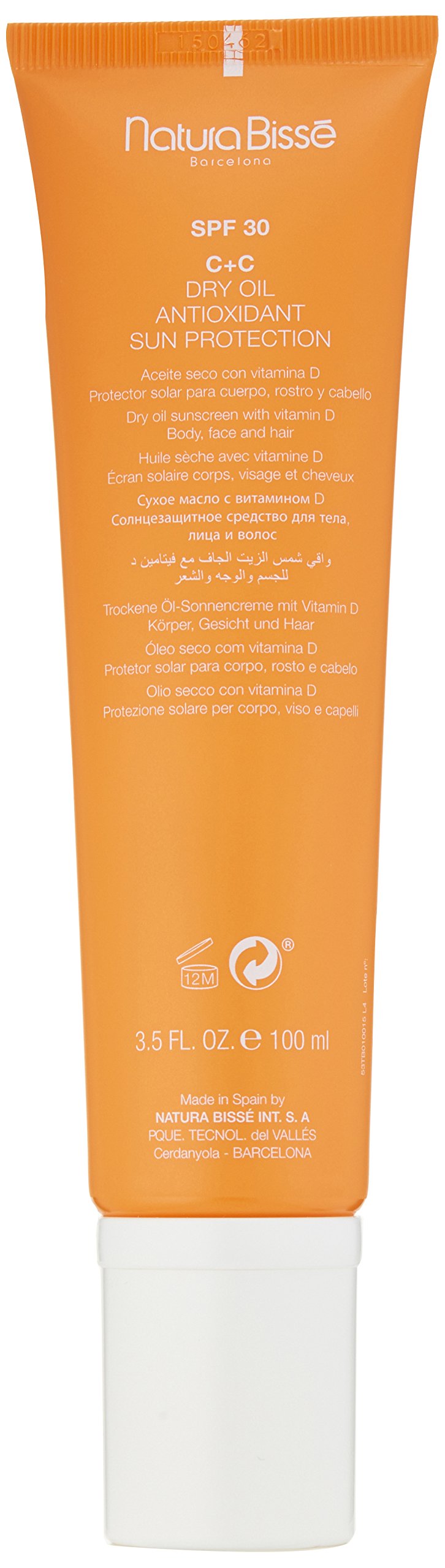 Foto 3 pulgar | Protector Solar Natura Bissé C+c, Aceite Seco, Antioxidante, Protector Solar - Venta Internacional.