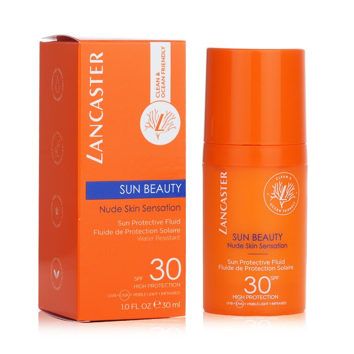 Foto 6 pulgar | Protector Solar Lancaster Sun Beauty Nude Skin Spf 30 30 Ml - Venta Internacional.