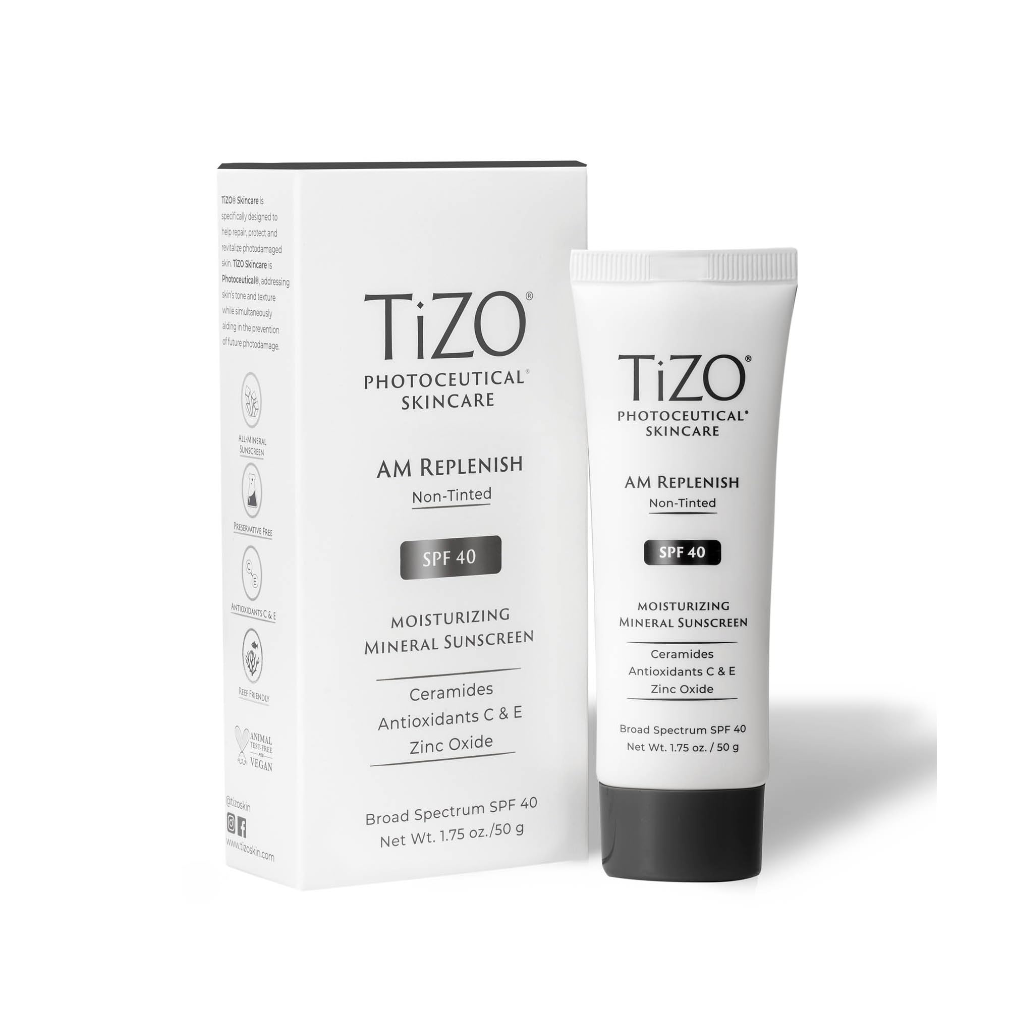 Foto 3 | Protector Solar Tizo Photoceuticals Am Replenish Spf 40 50 Ml - Venta Internacional.