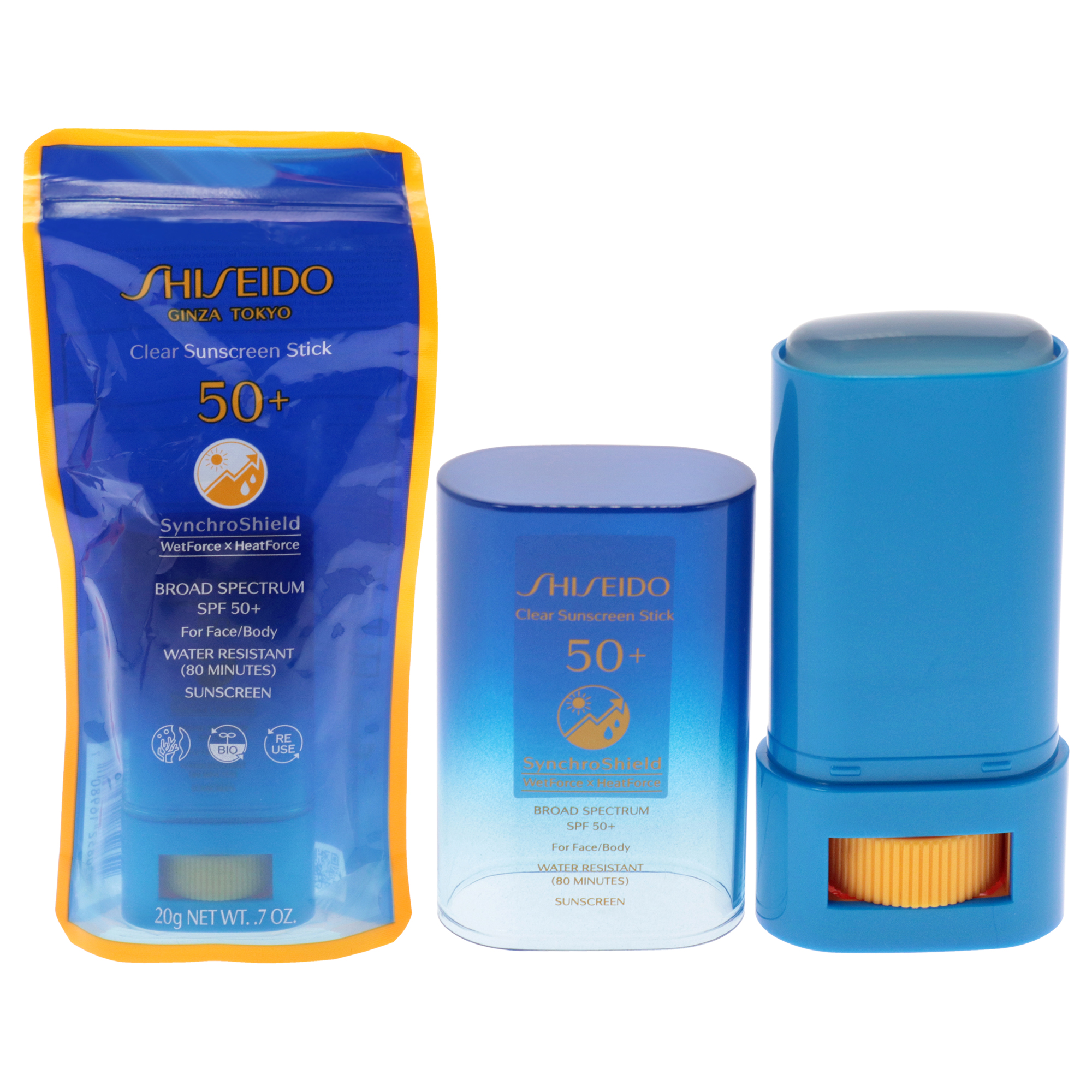 Foto 2 pulgar | Protector Solar Shiseido Clear Stick Spf 50+, 20 Ml, Unisex - Venta Internacional.