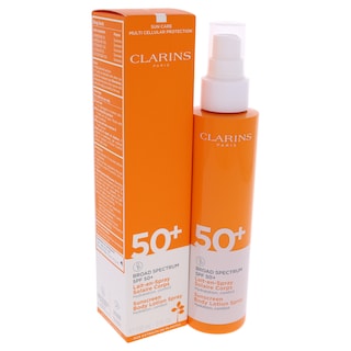 Foto 4 | Loción Corporal Con Protección Solar En Aerosol, Spf 50+ Clarins, Unisex, 150 Ml - Venta Internacional.