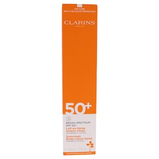 Foto 5 | Loción Corporal Con Protección Solar En Aerosol, Spf 50+ Clarins, Unisex, 150 Ml - Venta Internacional.