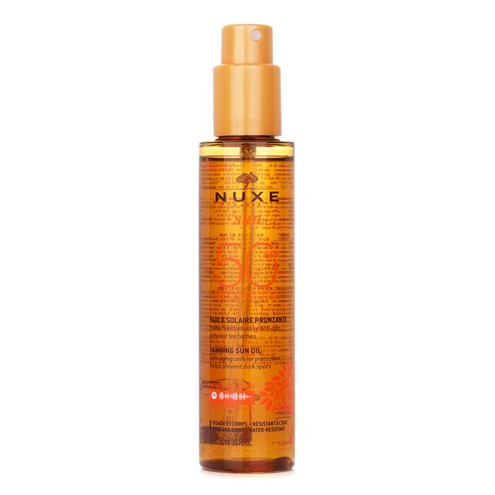 Aceite Solar Bronceador De Alta Protección Spf50 Nuxe - Venta Internacional.