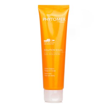 Protector Solar Phytomer Sun Solution Spf 30 Para Rostro Y Cuerpo - Venta Internacional.