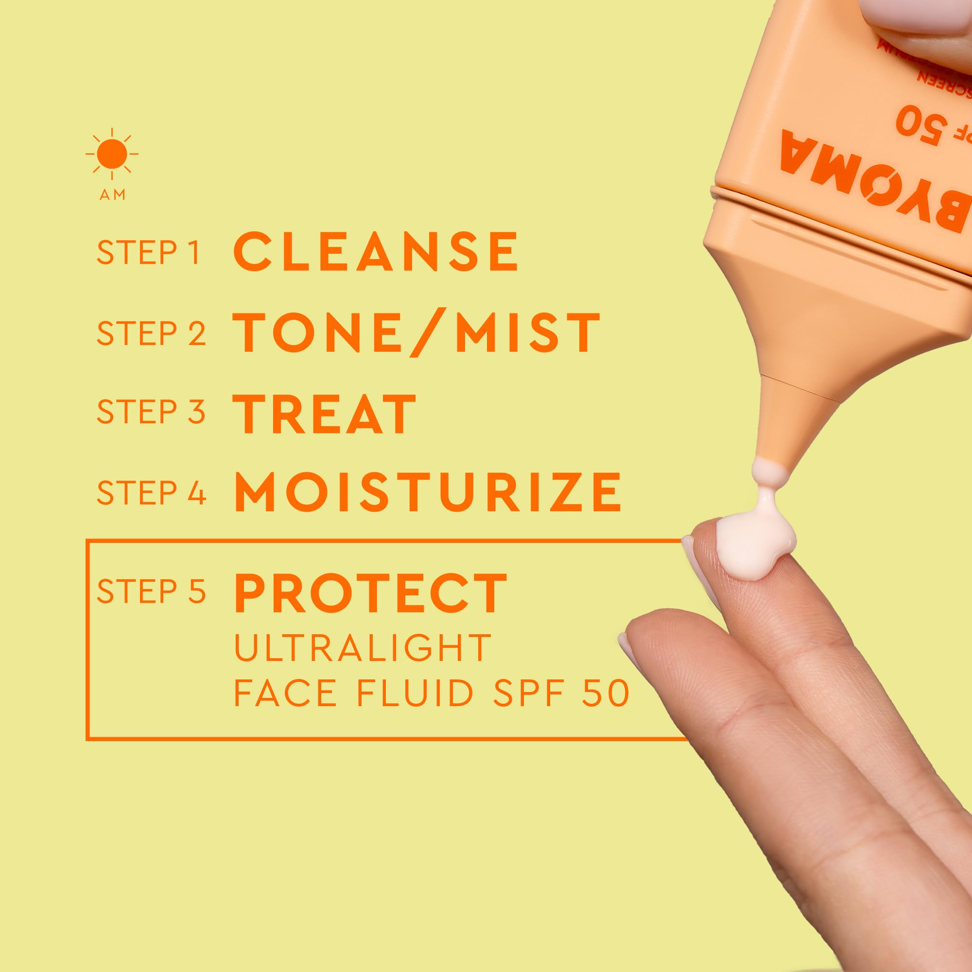 Foto 6 pulgar | Protector Solar Byoma Spf 50 Fluido Facial 50 Ml Luminous Glow - Venta Internacional.