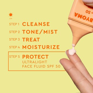 Foto 5 | Protector Solar Byoma Spf 50 Fluido Facial 50 Ml Luminous Glow - Venta Internacional.