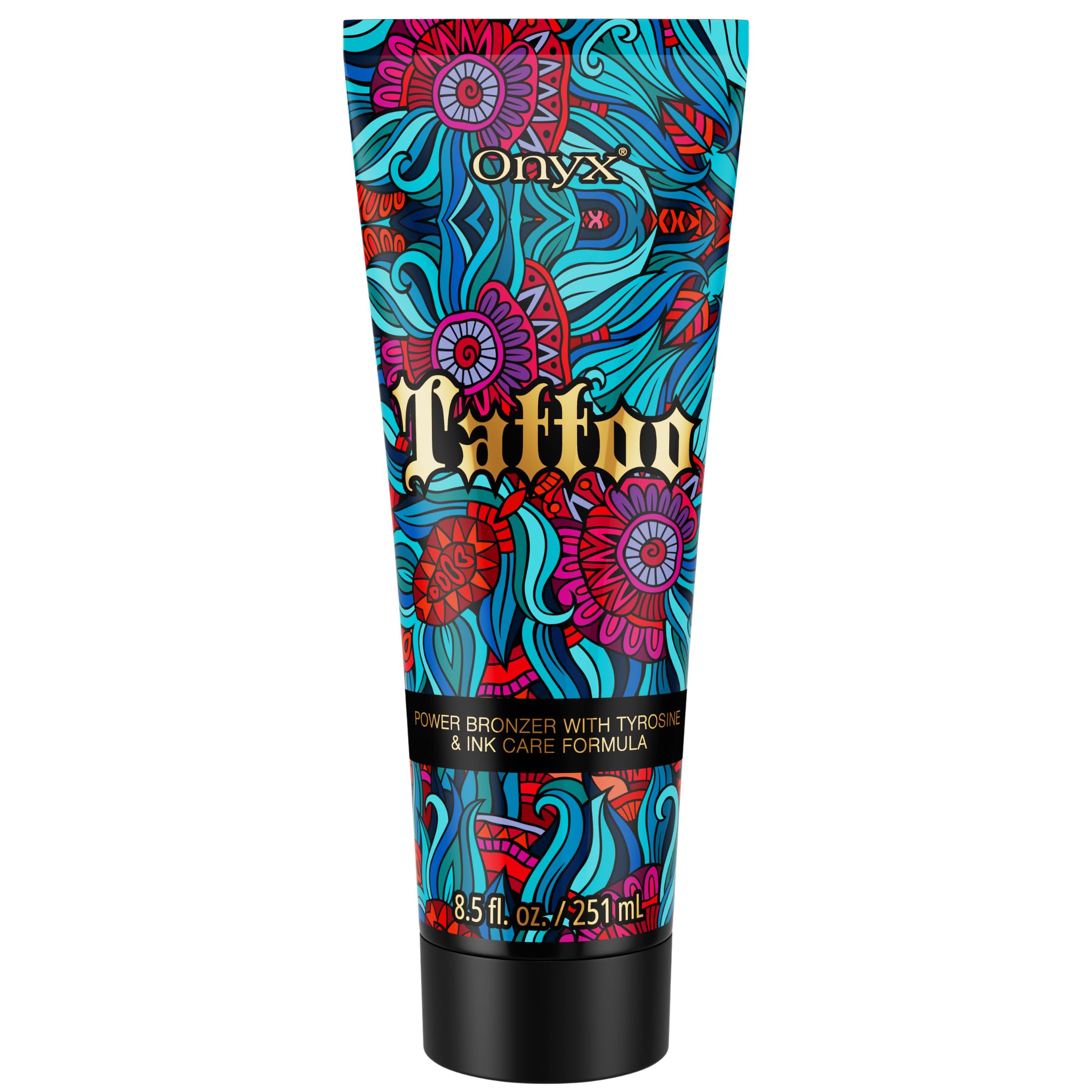 Foto 1 | Loción Bronceadora Onyx Tattoo, Protección Contra La Decoloración, 250 Ml - Venta Internacional.
